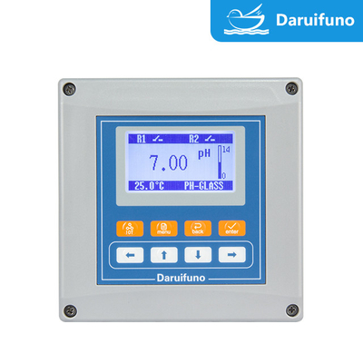 0~14pH 4~20mA ou 0~20mA controlador em linha For Water Treatment do medidor do pH ORP