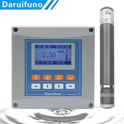 Controlador livre amperométrico For Freshwater do cloro de DPD TCCA