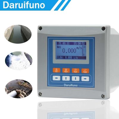 Transmissor de qualidade da água Sensor de fluxo Doppler Modbus