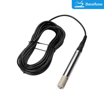 A medição alta varia sensor da condutibilidade de quatro elétrodos para a água do mar