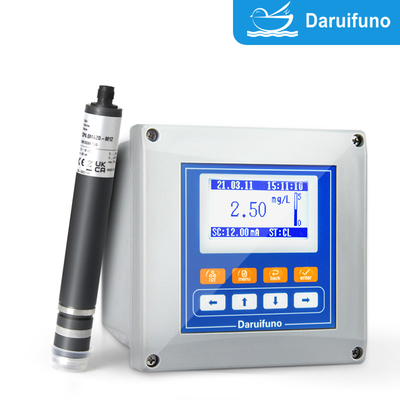 Sensor de cloro total de três elétrodos resistente à contaminação para condutividade direta da água potável 10μS/Cm