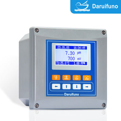 Tipo analógico Dual canais PH e ORP controlador com registro de dados históricos para piscina