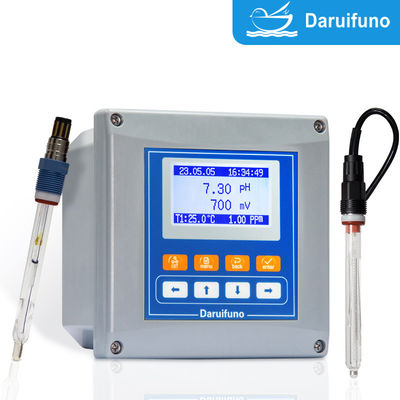 Tipo analógico Dual canais PH e ORP controlador com registro de dados históricos para piscina