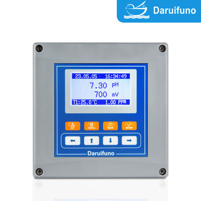 Dual Channels Analog PH E ORP Controlador Com RS485 Para Tratamento de Águas Residuais Industriais