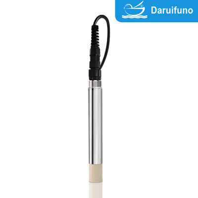 Sensor de condutividade e salinidade digital RS485 de quatro eletrodos, 200 MS/cm, 80ppt, para tratamento de esgoto e água do mar