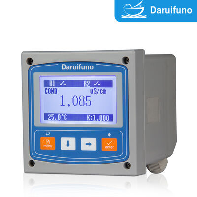 Analisador de condutividade de múltiplos parâmetros 4 em 1 IP66 Medidor de condutividade montado em painel para monitorização da qualidade da água